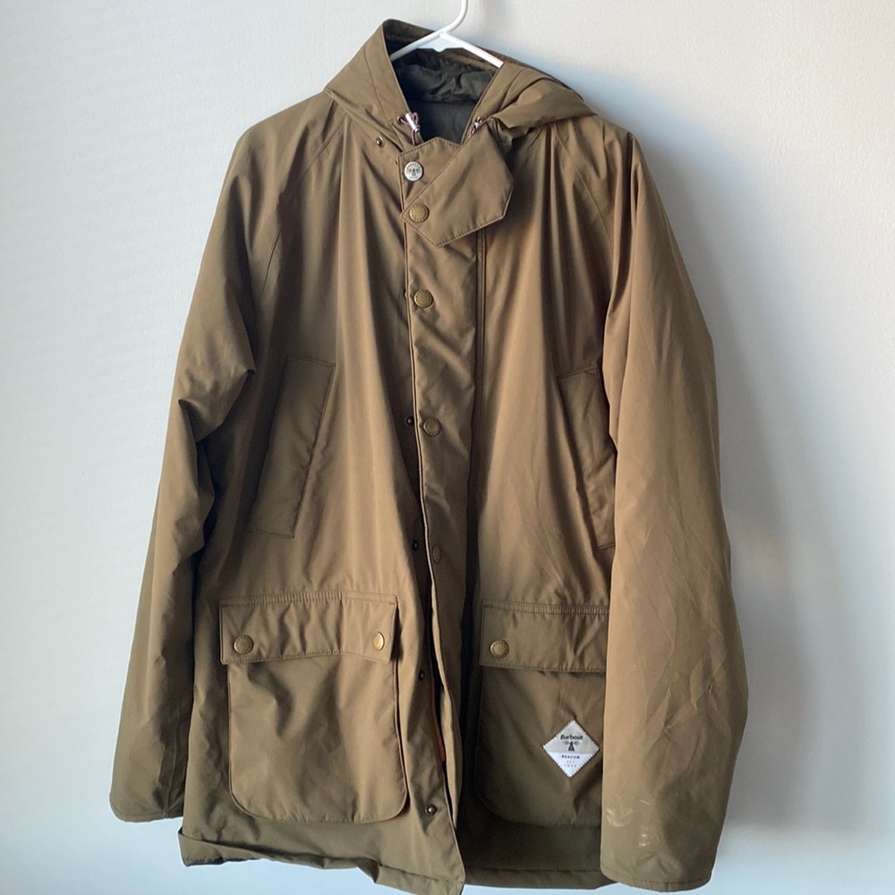 Men’s Size Large Waterproof Barbour Coat